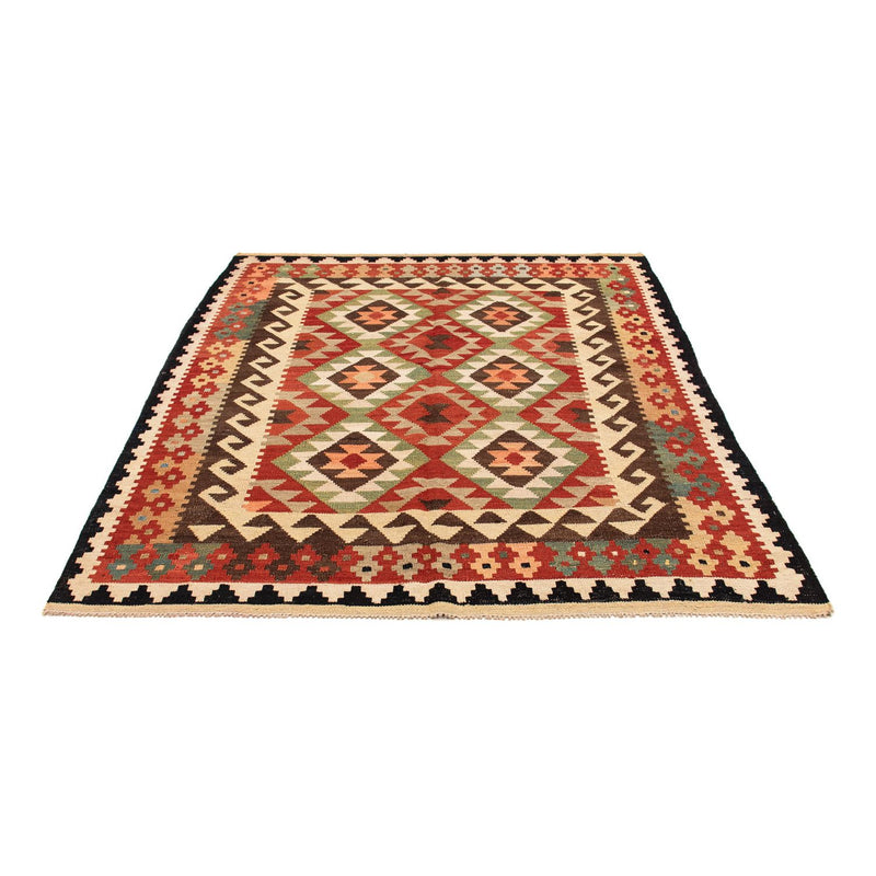 Tappeto Kelim - Splash - 183 x 155 cm - multicolore