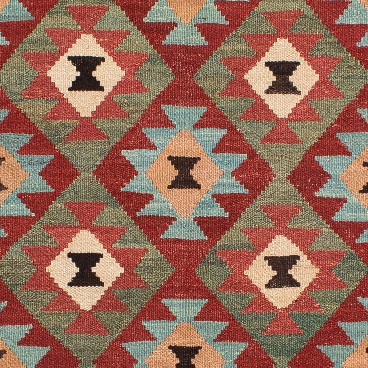 Tappeto Kelim - Splash - 207 x 150 cm - multicolore