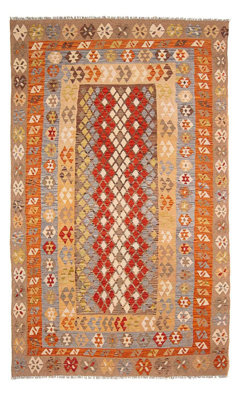 Tappeto Kelim - Splash - 309 x 200 cm - multicolore
