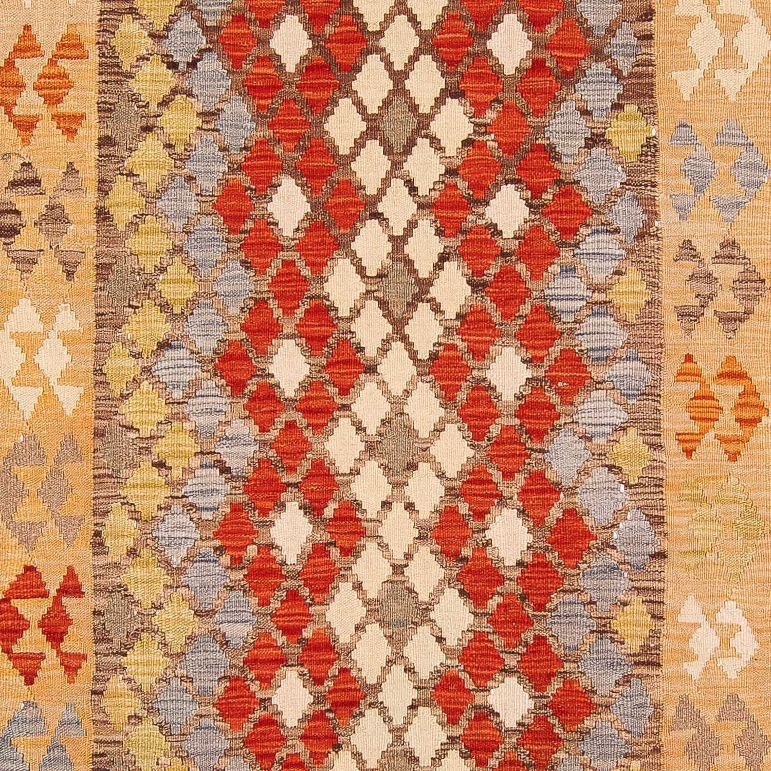 Tappeto Kelim - Splash - 309 x 200 cm - multicolore