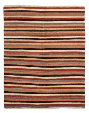 Tappeto Kelim - Splash - 200 x 152 cm - multicolore