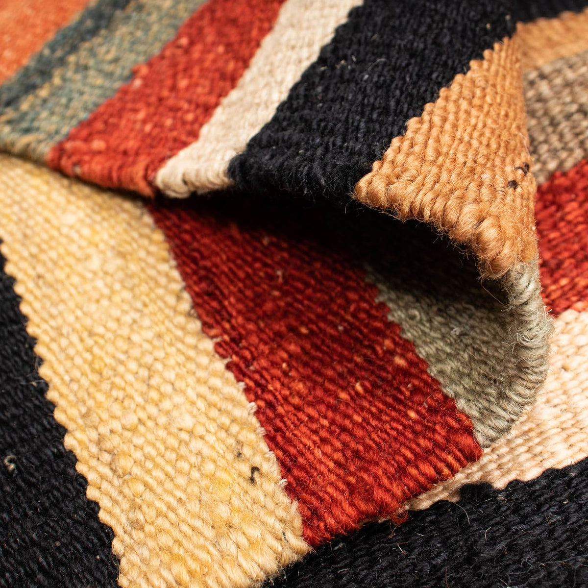 Tappeto Kelim - Splash - 200 x 152 cm - multicolore