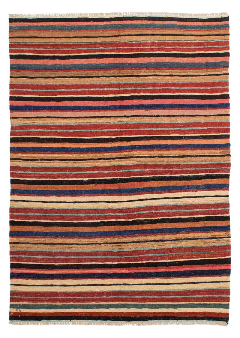 Tappeto Kelim - Splash - 204 x 145 cm - multicolore
