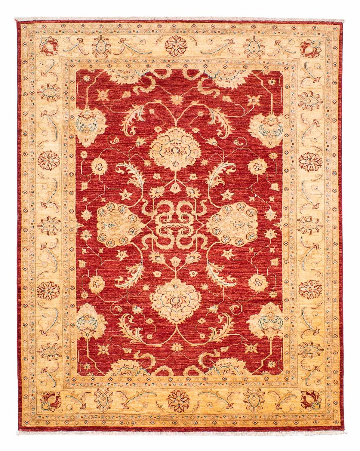 Tappeto Ziegler - 222 x 174 cm - rosso scuro