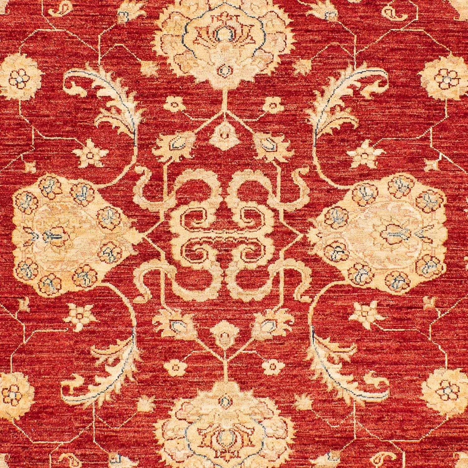 Tappeto Ziegler - 222 x 174 cm - rosso scuro