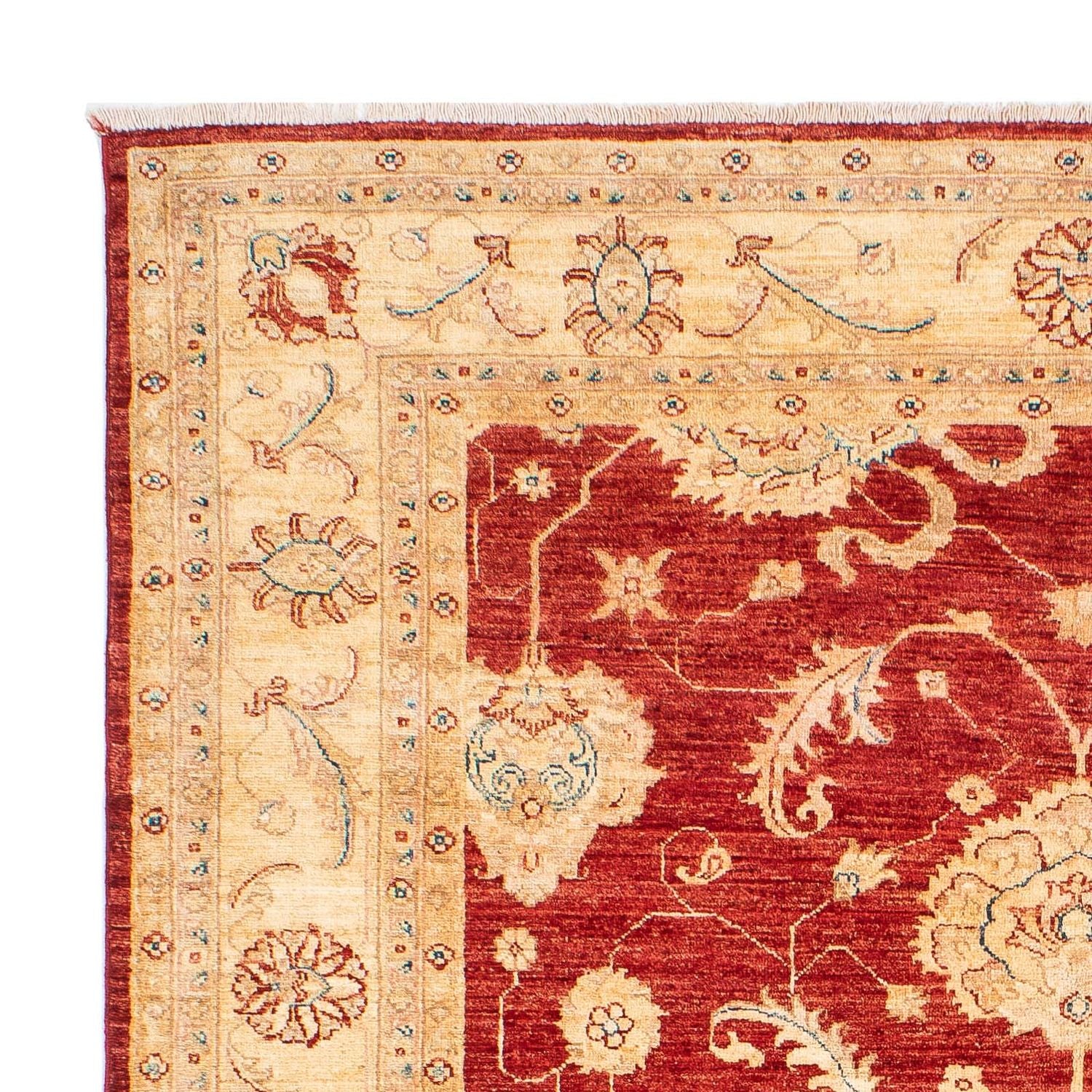 Tappeto Ziegler - 222 x 174 cm - rosso scuro