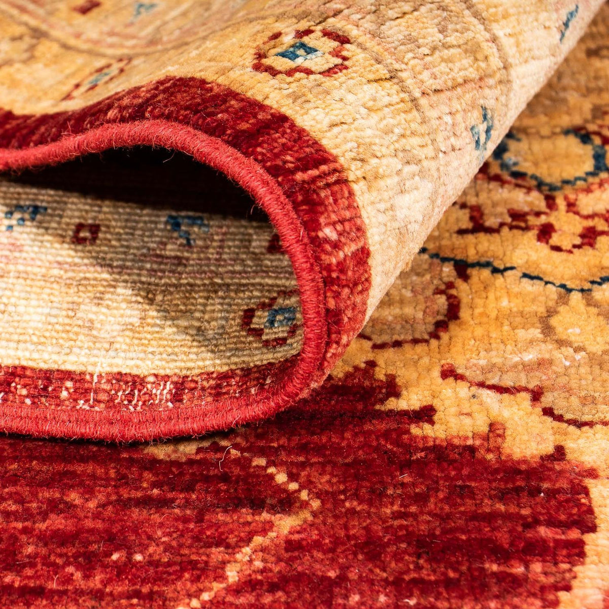 Tappeto Ziegler - 222 x 174 cm - rosso scuro