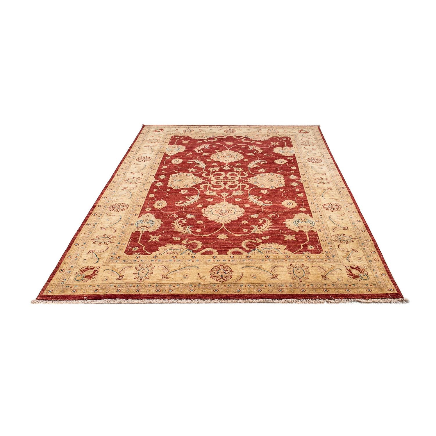 Tappeto Ziegler - 222 x 174 cm - rosso scuro