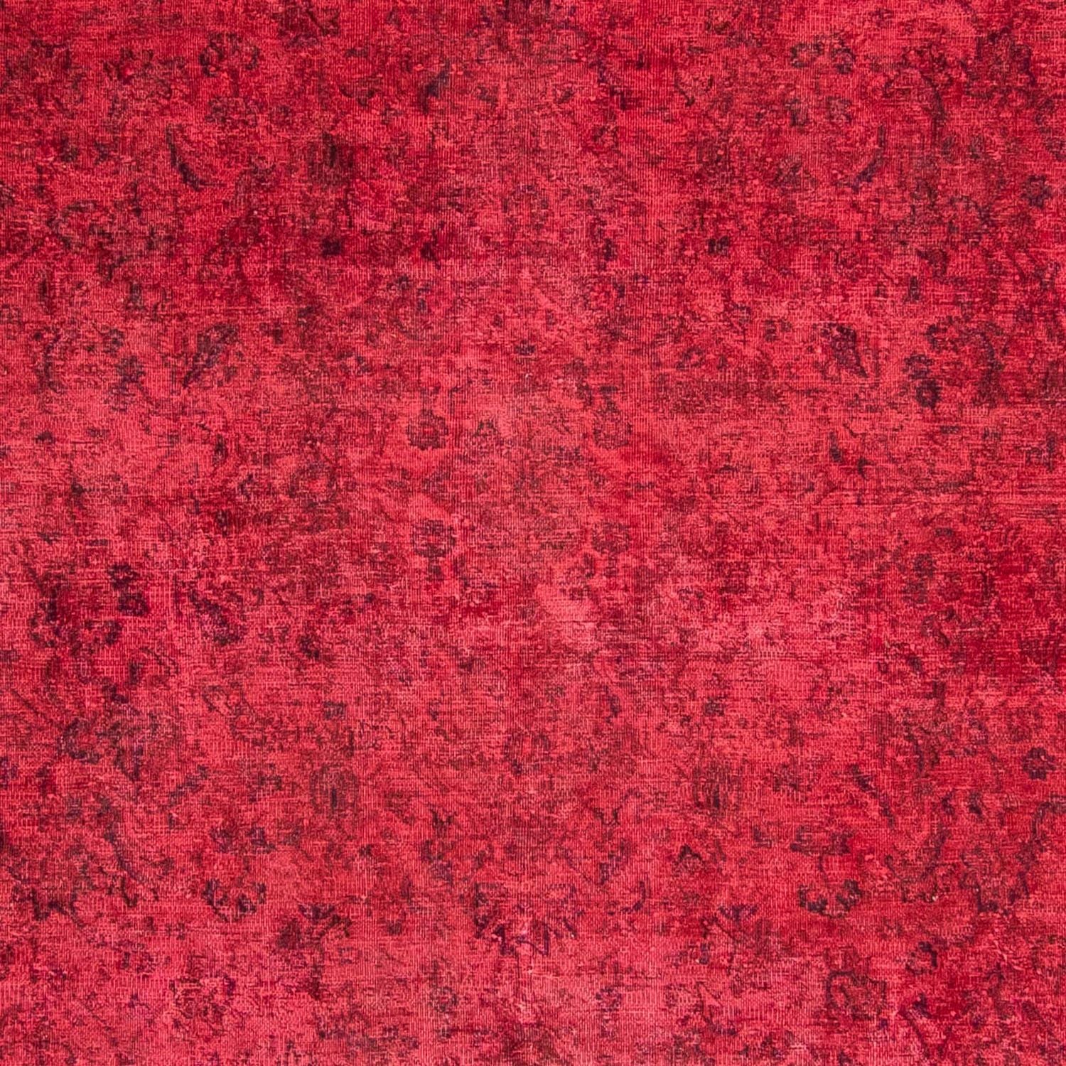 Tappeto vintage - 344 x 259 cm - rosso scuro
