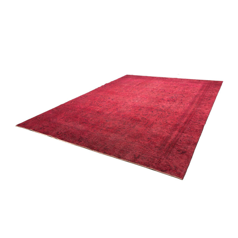 Tappeto vintage - 344 x 259 cm - rosso scuro