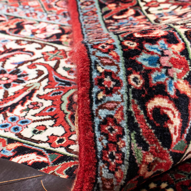 Tappeto Persero - Bidjar - 300 x 253 cm - rosso scuro