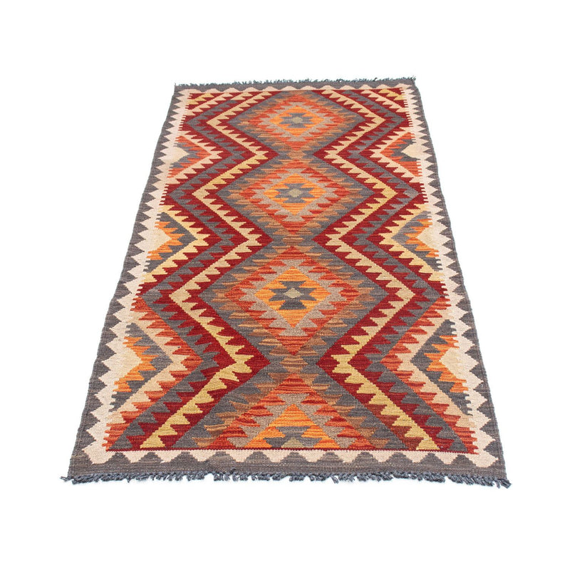 Tappeto corsia Tappeto Kelim - Orientale - 191 x 80 cm - grigio