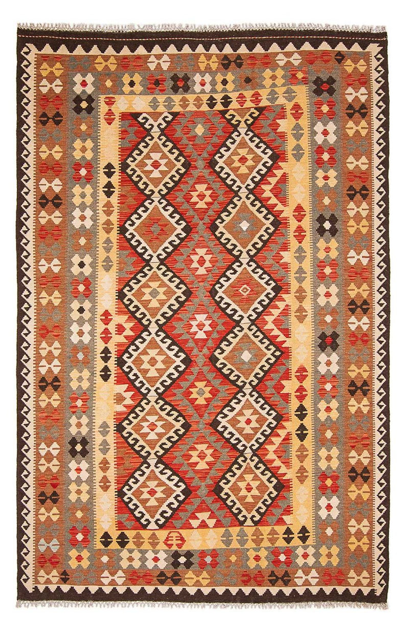 Tappeto Kelim - Splash - 293 x 200 cm - multicolore