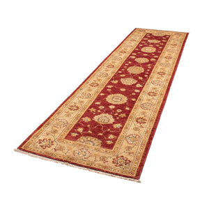Tappeto corsia Tappeto Ziegler - 297 x 77 cm - rosso scuro