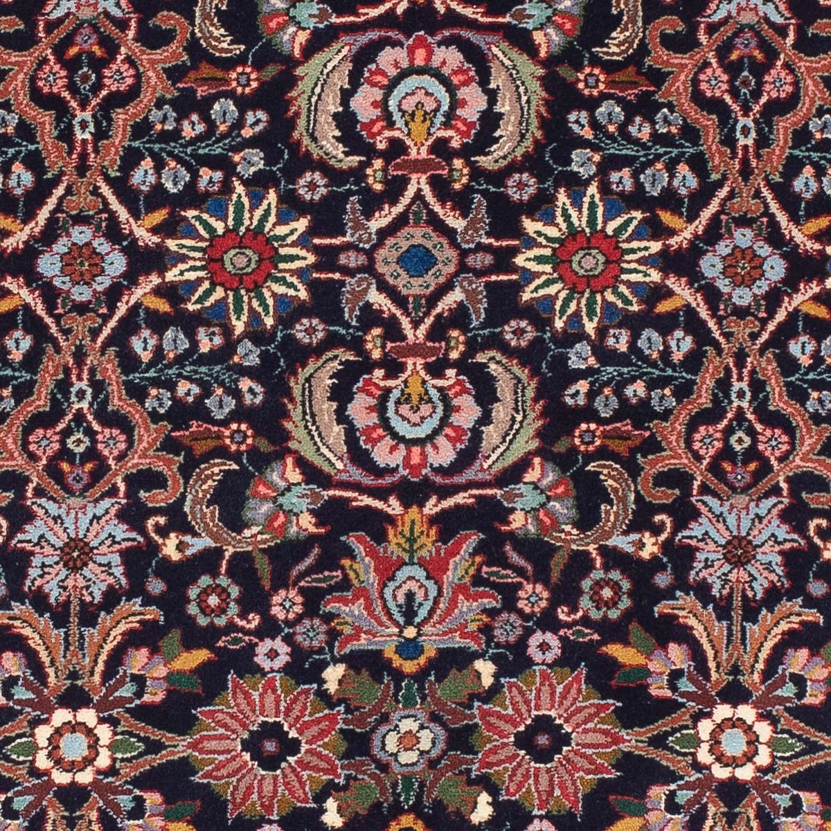 Tappeto corsia Tappeto Persero - Bidjar - 210 x 74 cm - blu scuro