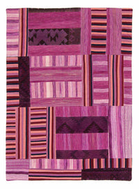 Tappeto Patchwork - 298 x 155 cm - viola