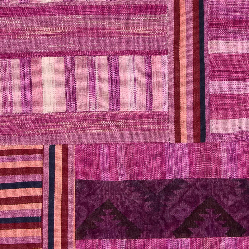 Tappeto Patchwork - 298 x 155 cm - viola