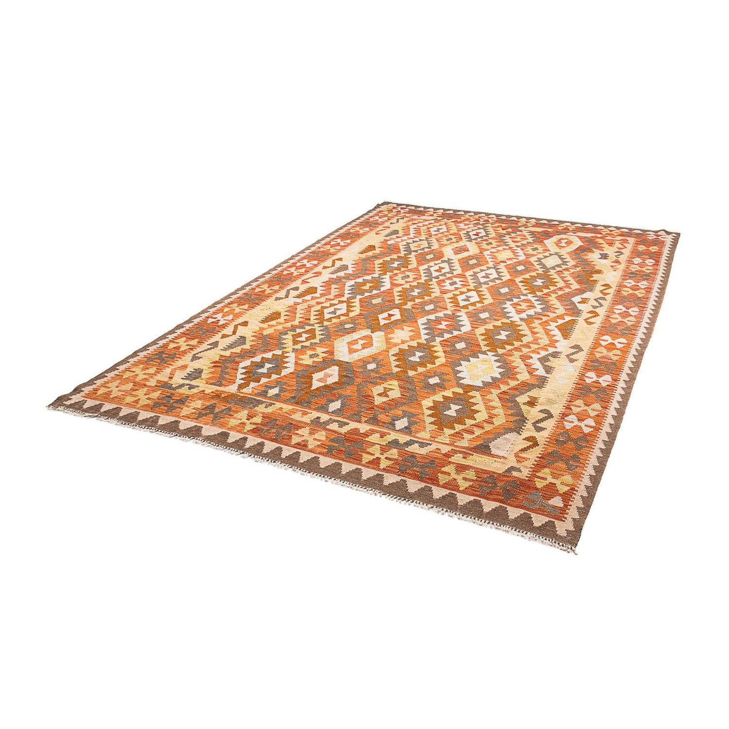 Tappeto Kelim - Splash - 292 x 200 cm - multicolore