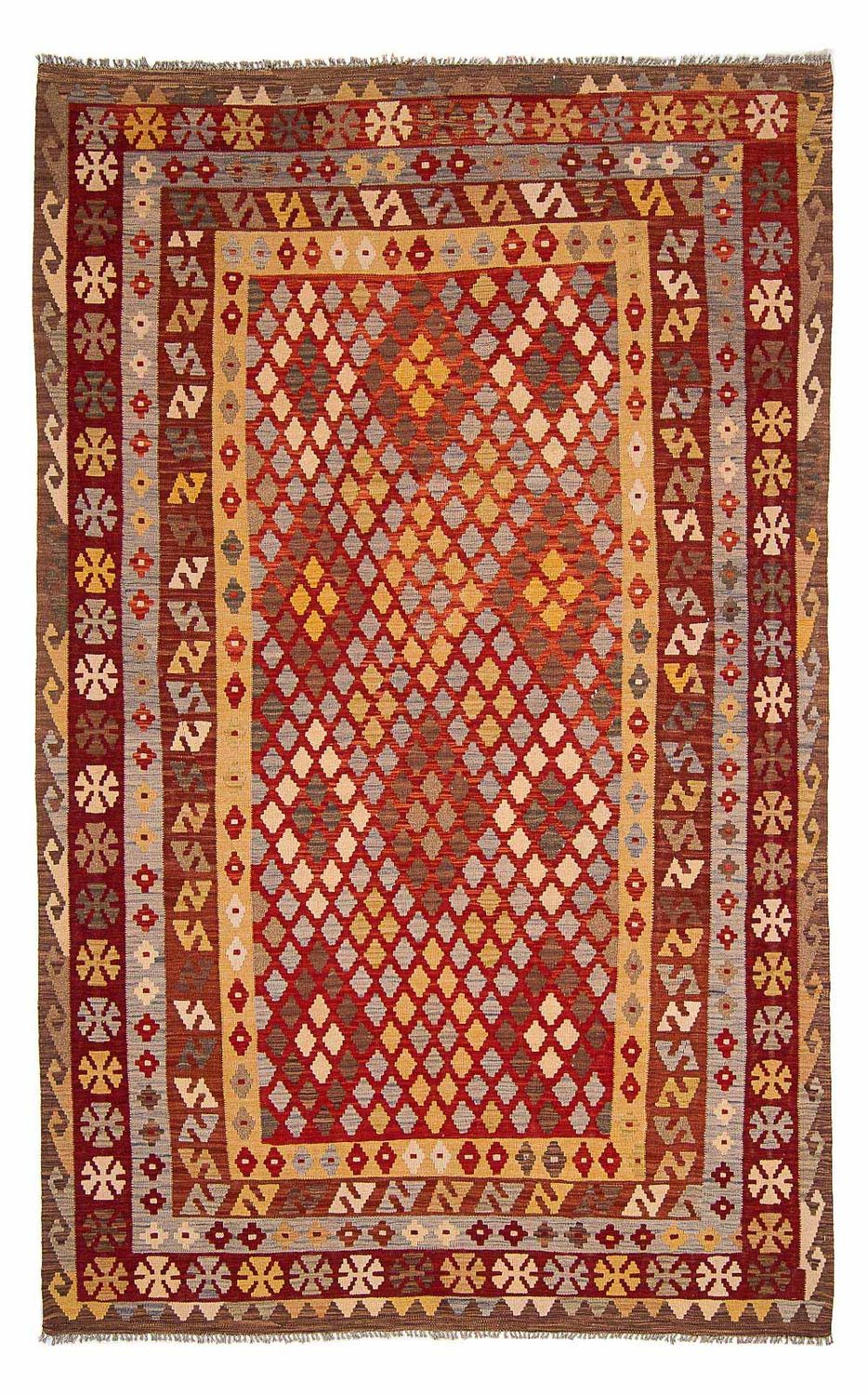 Tappeto Kelim - Splash - 304 x 204 cm - multicolore