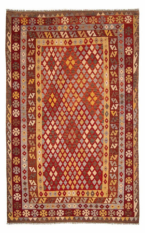 Tappeto Kelim - Splash - 304 x 204 cm - multicolore