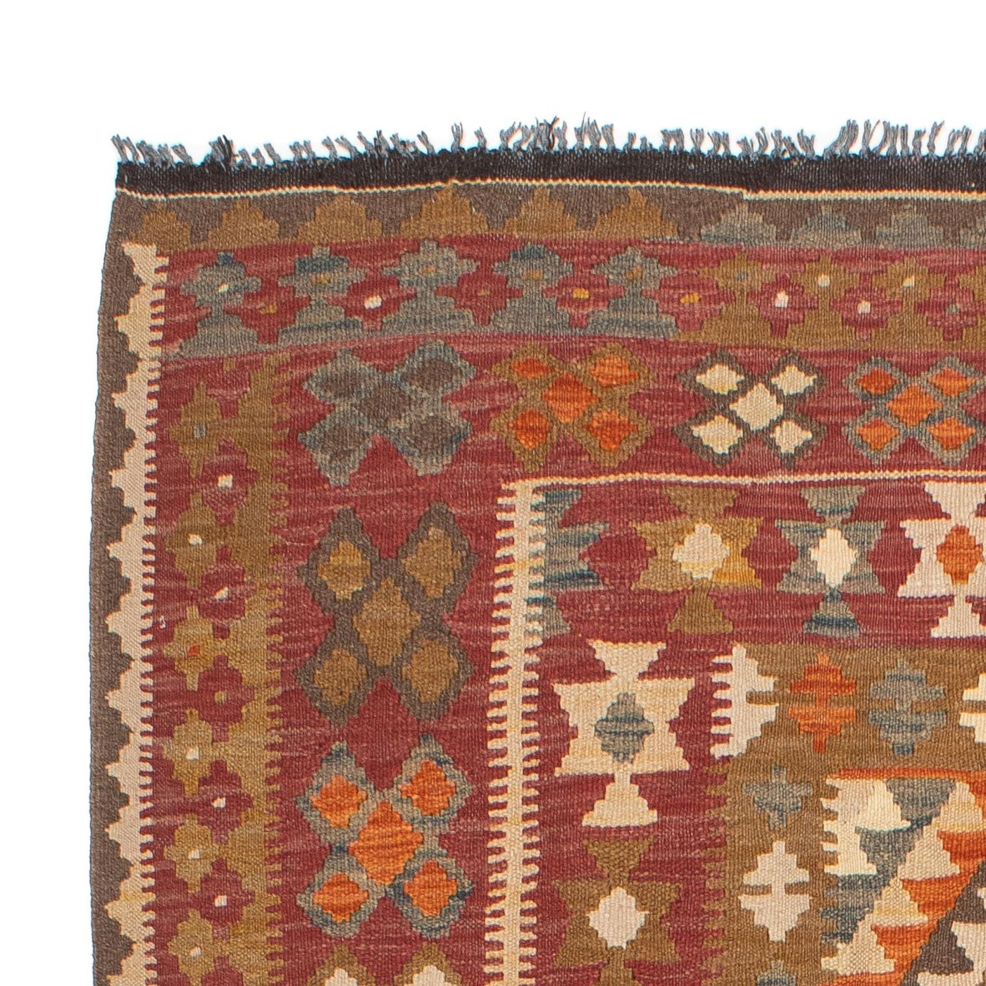 Kilim Maimana Tappeto 201x153cm - Tappeto di lana