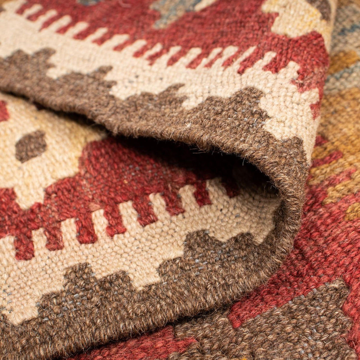 Tappeto Kelim - Splash - 201 x 153 cm - multicolore