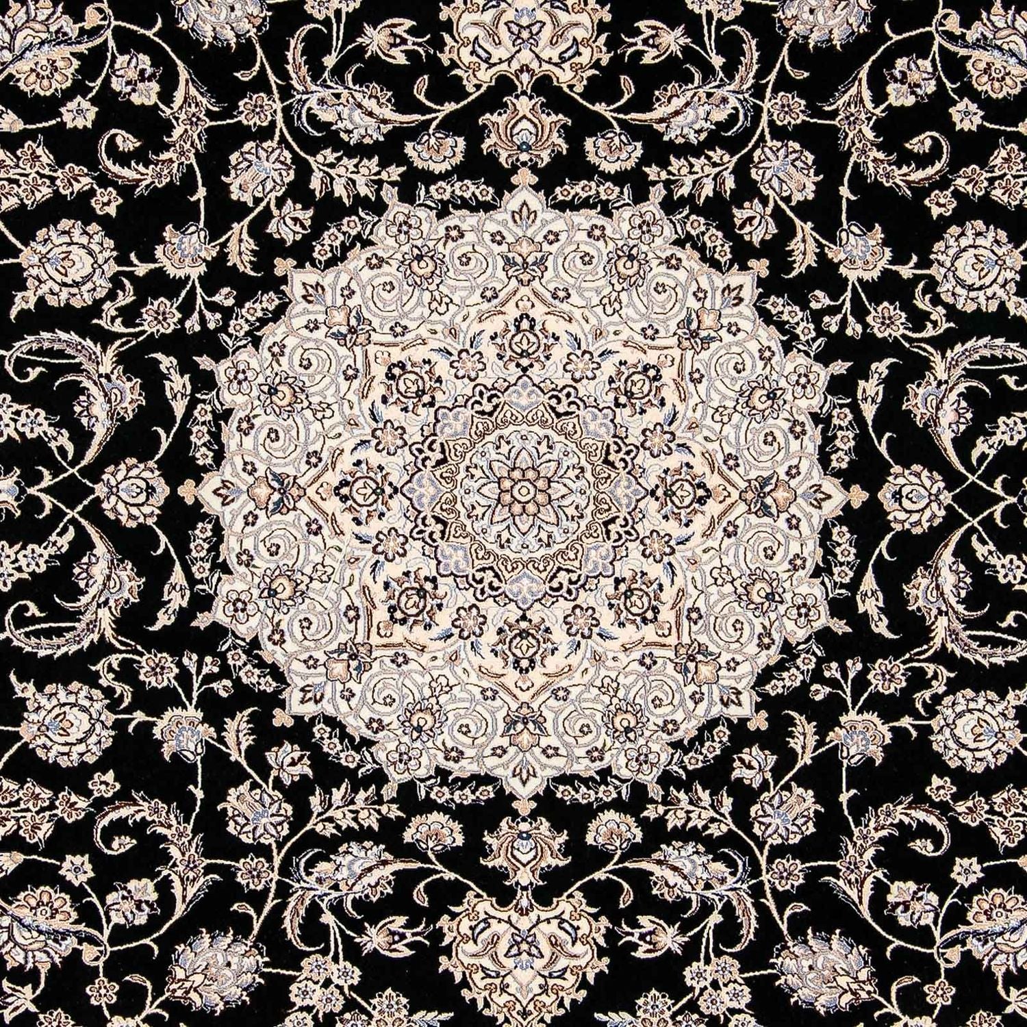 Tappeto Persero - Nain - Premio - 304 x 215 cm - blu scuro