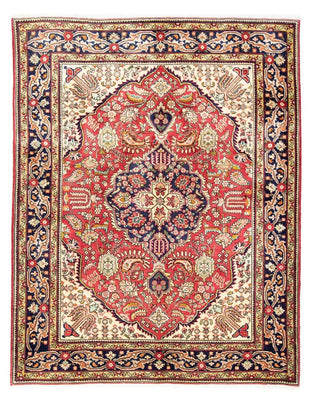 Tappeto Persero - Tabriz - Reale - 195 x 150 cm - rosso