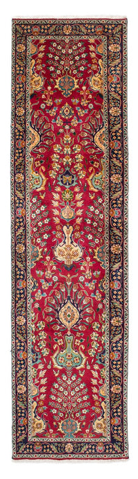 Tappeto corsia Tappeto Persero - Tabriz - 400 x 105 cm - rosso