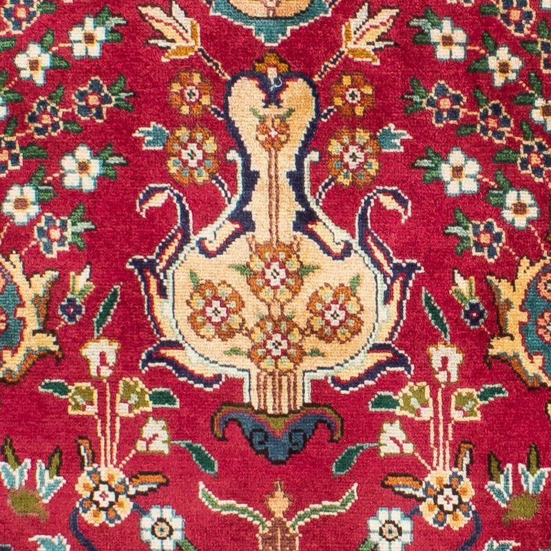 Tappeto corsia Tappeto Persero - Tabriz - 400 x 105 cm - rosso