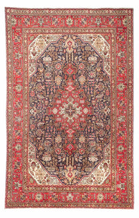 Tappeto Persero - Tabriz - 300 x 195 cm - rosso