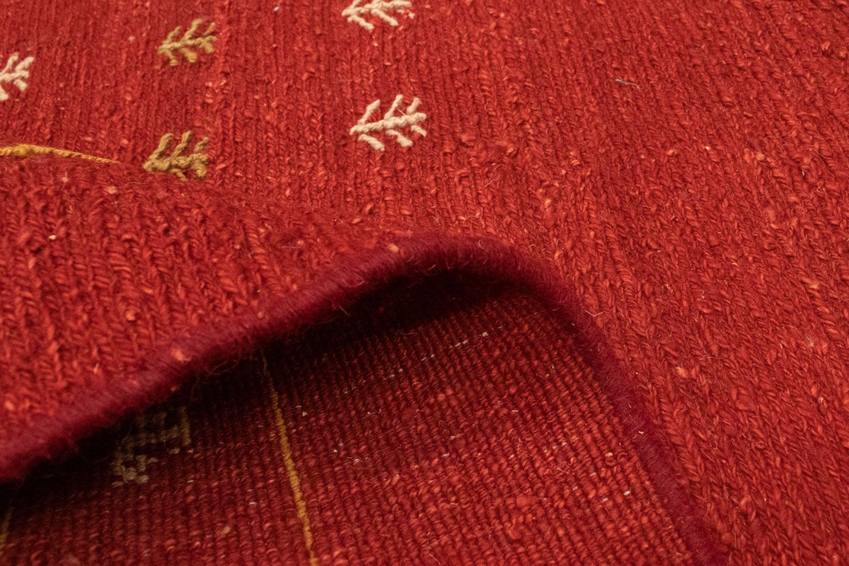 Tappeto Gabbeh - Persero - 178 x 120 cm - rosso