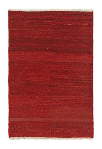 Tappeto Gabbeh - Persero - 140 x 92 cm - rosso