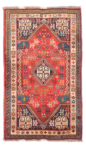 Tappeto Persero - Nomade - 175 x 110 cm - rosso scuro