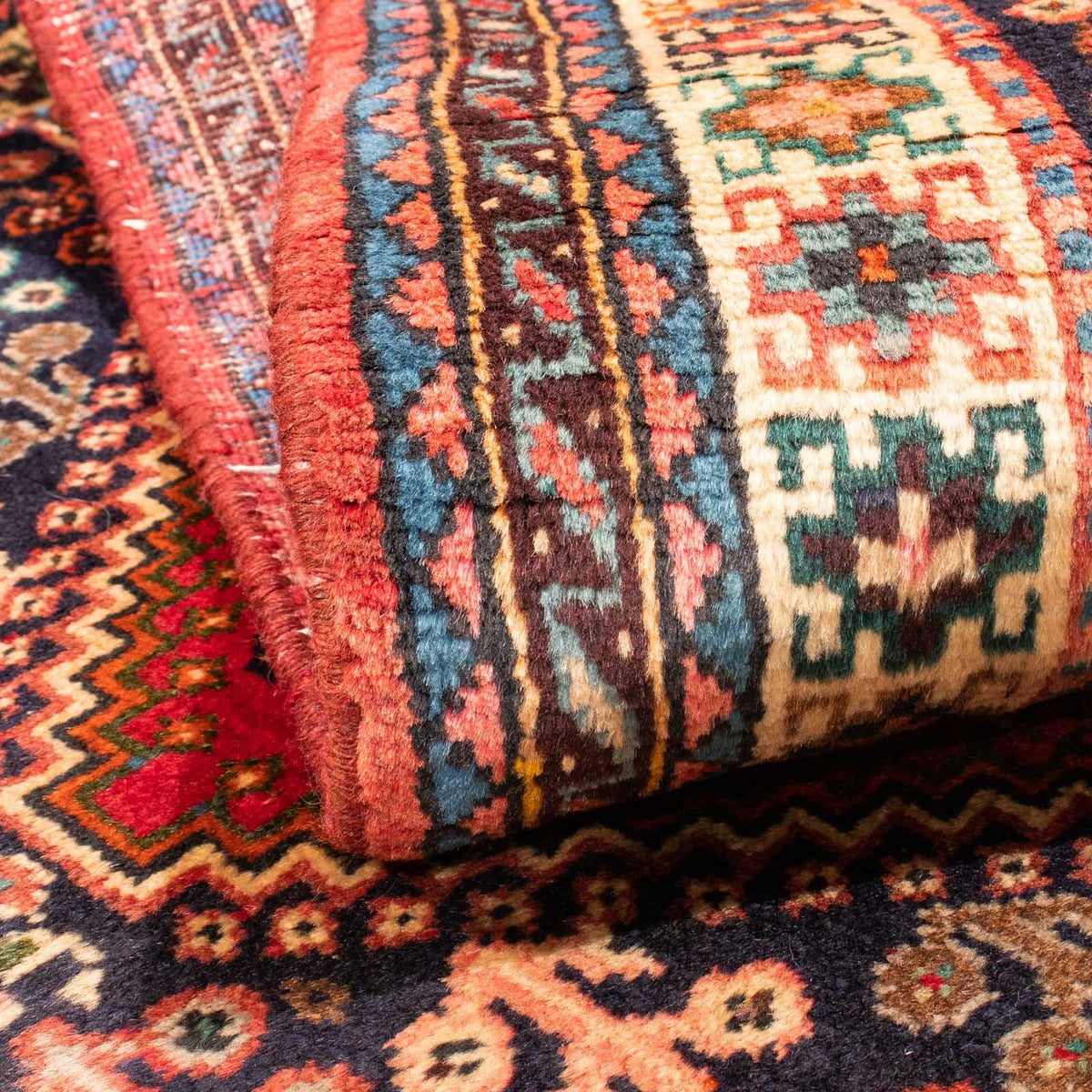 Tappeto Persero - Nomade - 175 x 110 cm - rosso scuro