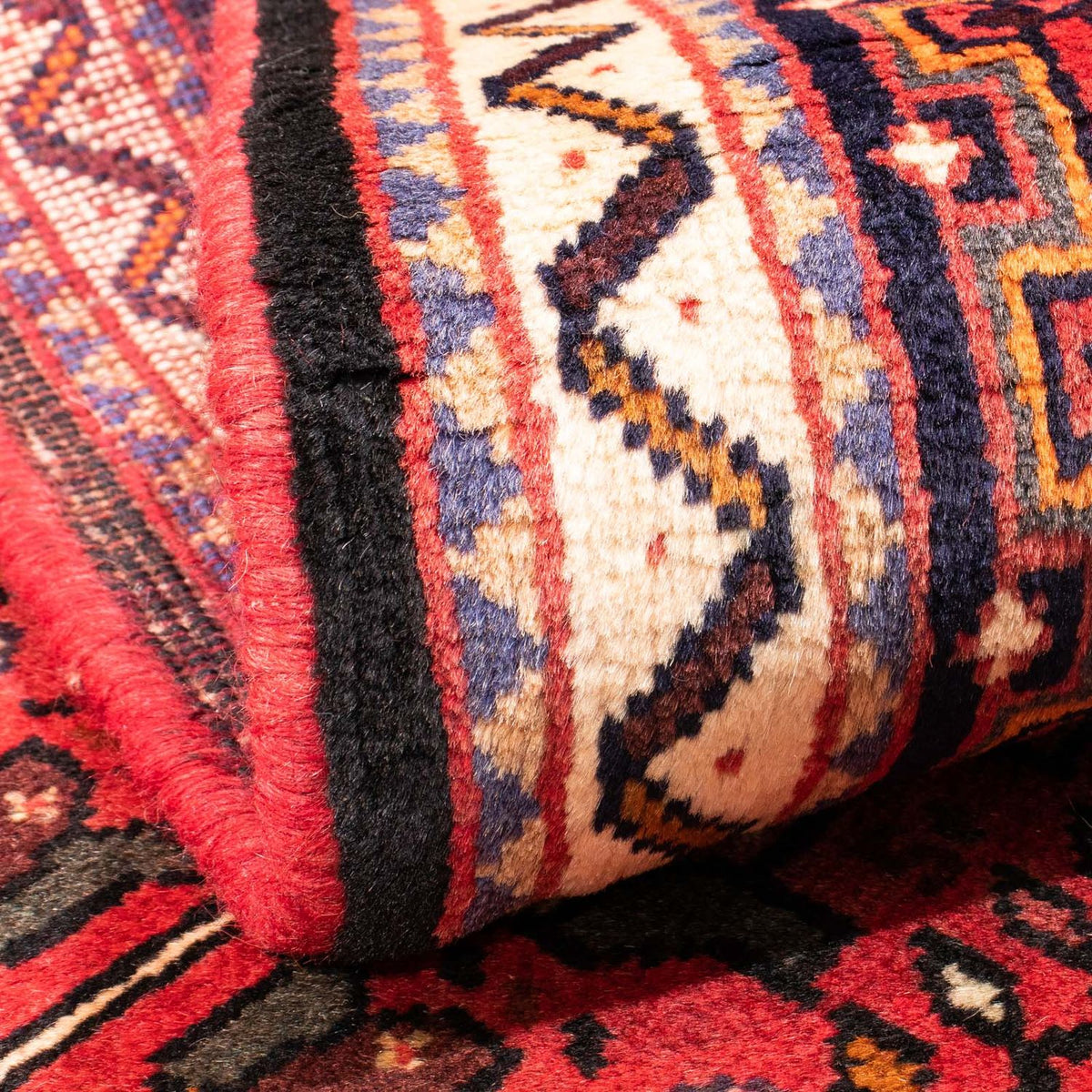 Tappeto Persero - Nomade - 153 x 106 cm - rosso scuro