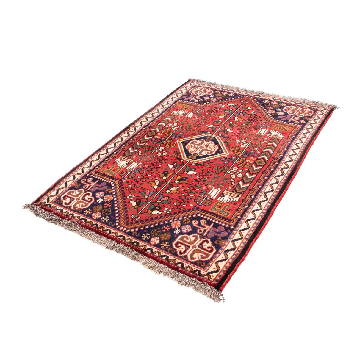 Tappeto Persero - Nomade - 153 x 106 cm - rosso scuro