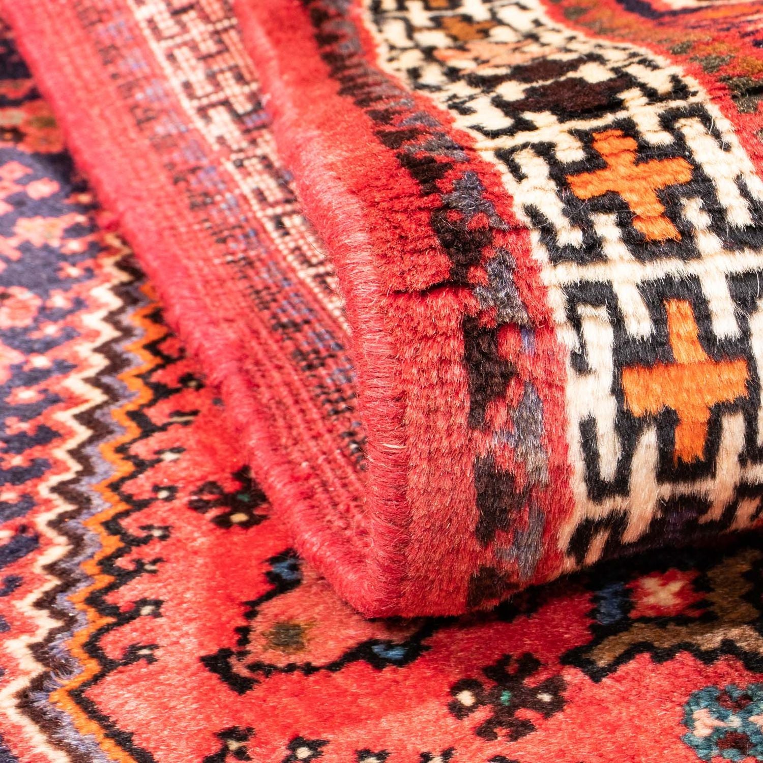 Tappeto Persero - Nomade - 143 x 108 cm - rosso chiaro