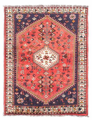 Tappeto Persero - Nomade - 144 x 115 cm - rosso chiaro