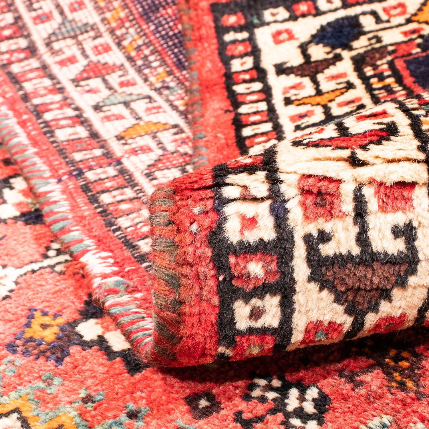 Tappeto Persero - Nomade - 144 x 115 cm - rosso chiaro