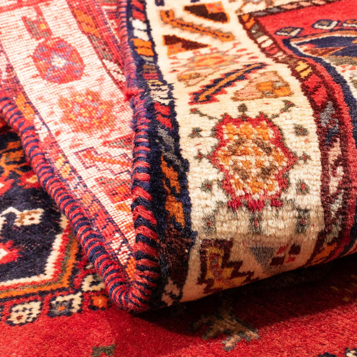 Tappeto Persero - Nomade - 182 x 112 cm - rosso scuro