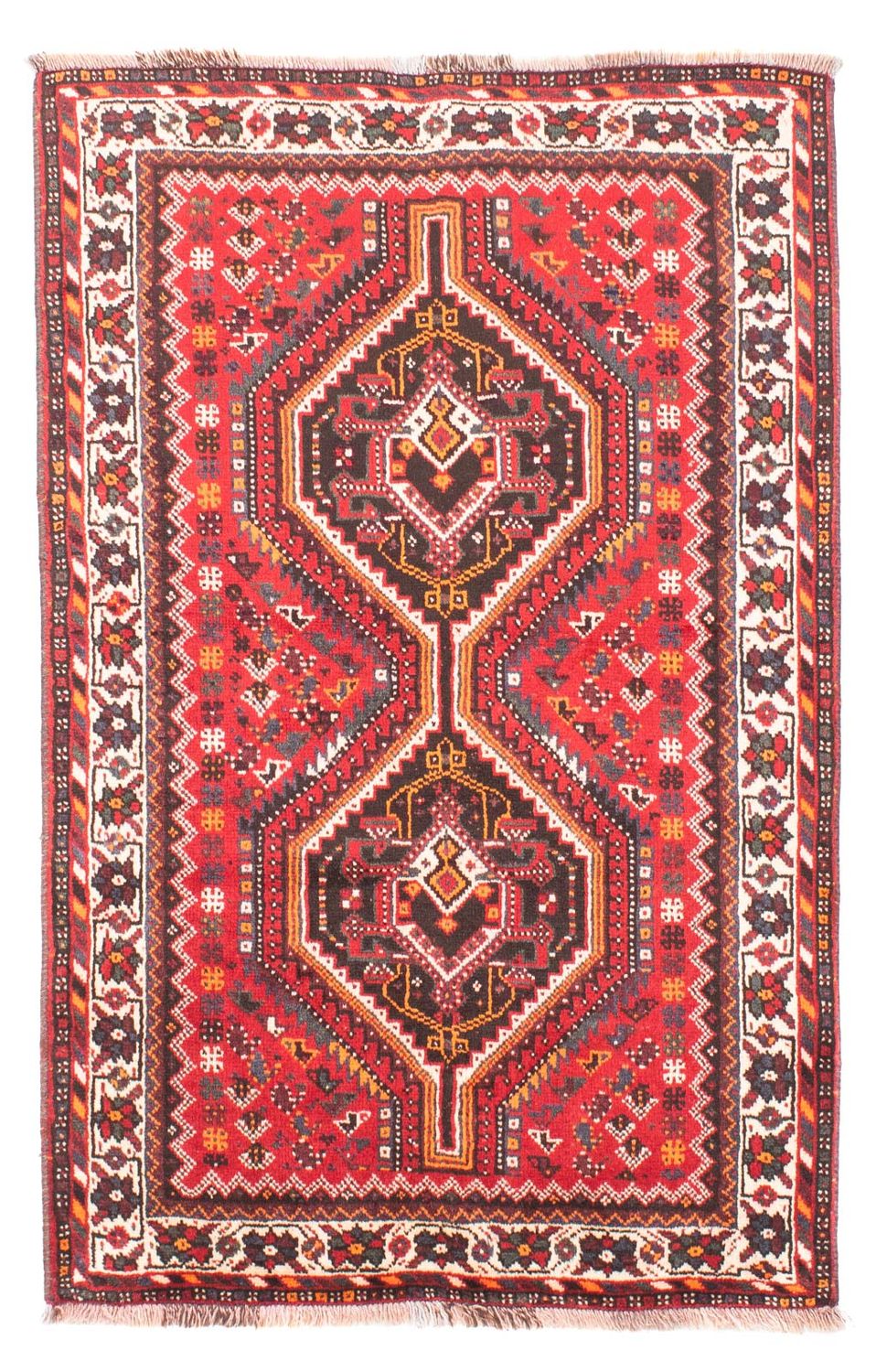 Tappeto Persero - Nomade - 158 x 110 cm - rosso scuro