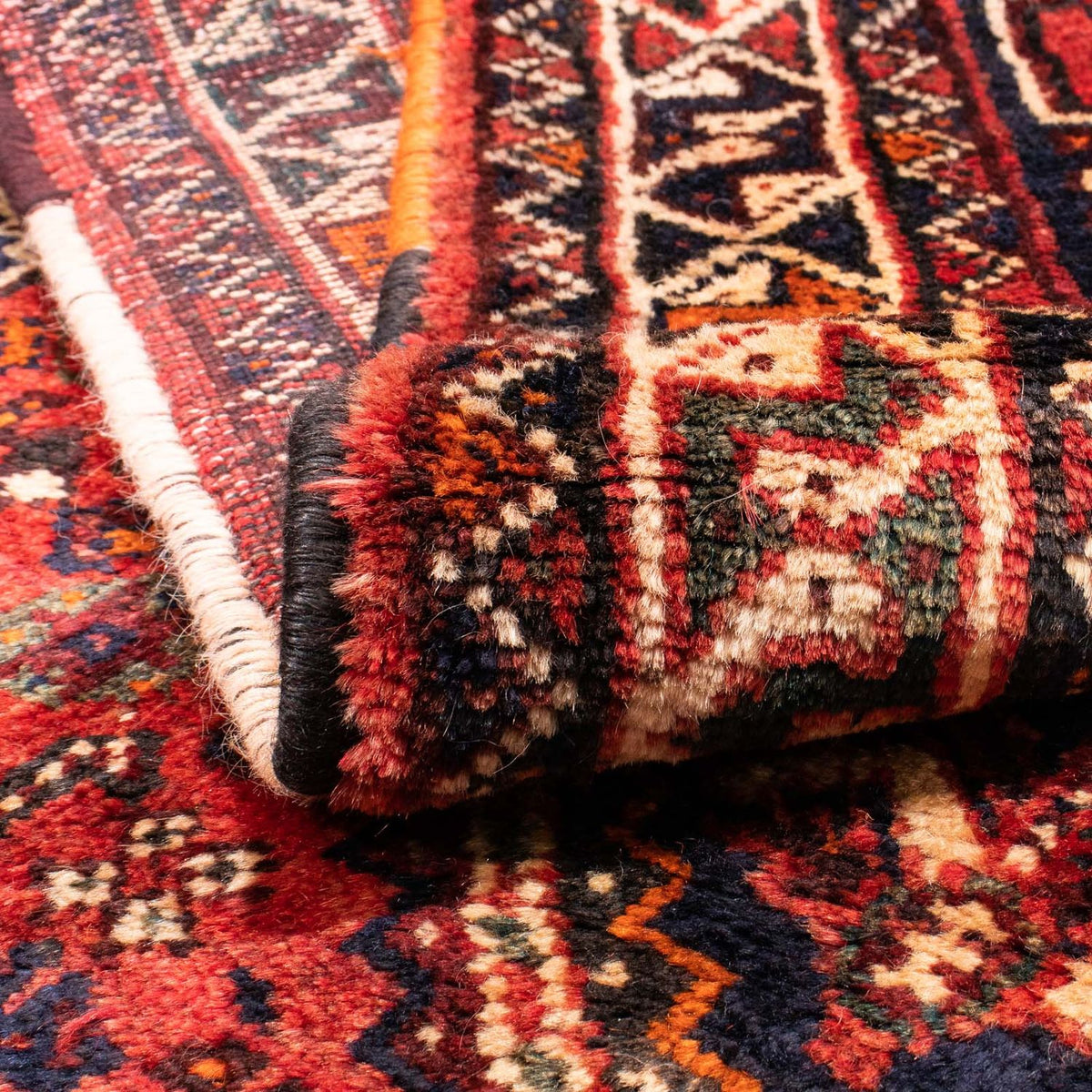 Tappeto Persero - Nomade - 187 x 125 cm - rosso scuro