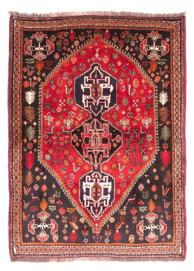 Tappeto Persero - Nomade - 174 x 124 cm - rosso scuro