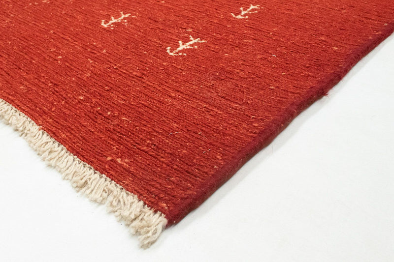 Tappeto Gabbeh - Persero - 185 x 121 cm - rosso