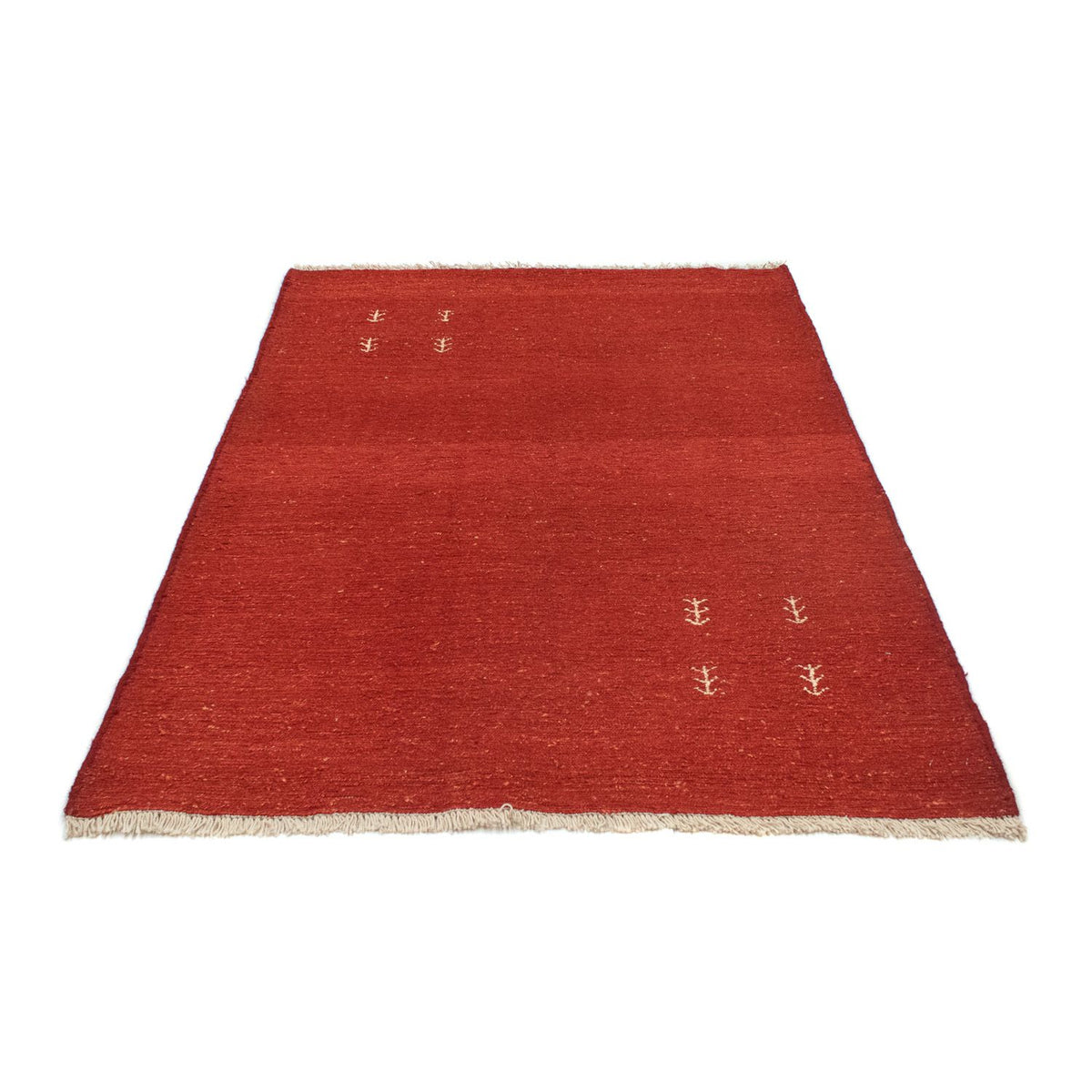 Tappeto Gabbeh - Persero - 185 x 121 cm - rosso