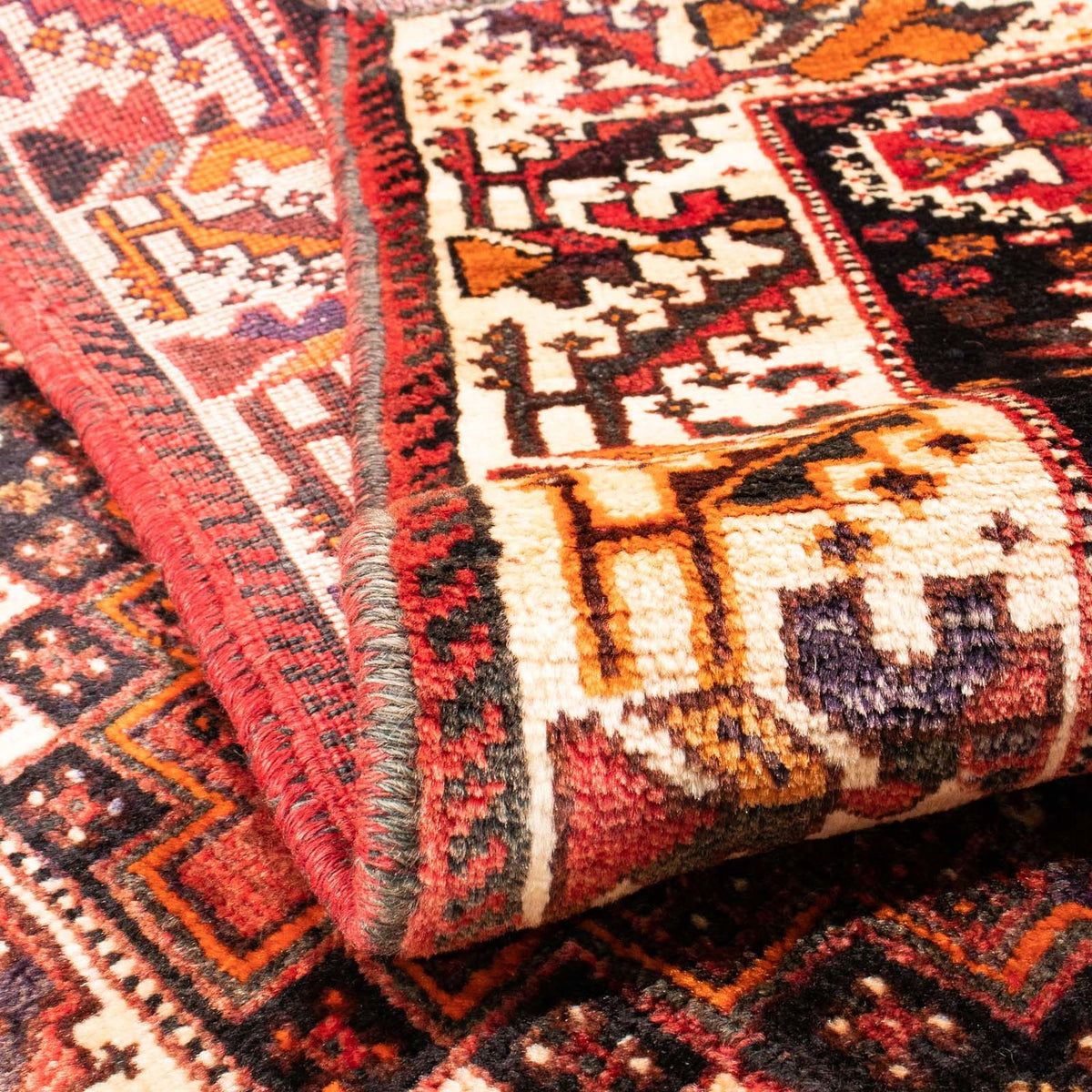 Tappeto Persero - Nomade - 152 x 114 cm - rosso scuro