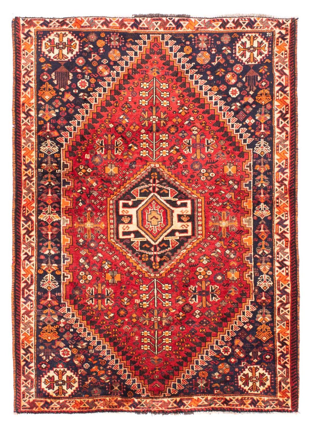 Tappeto Persero - Nomade - 165 x 115 cm - rosso scuro