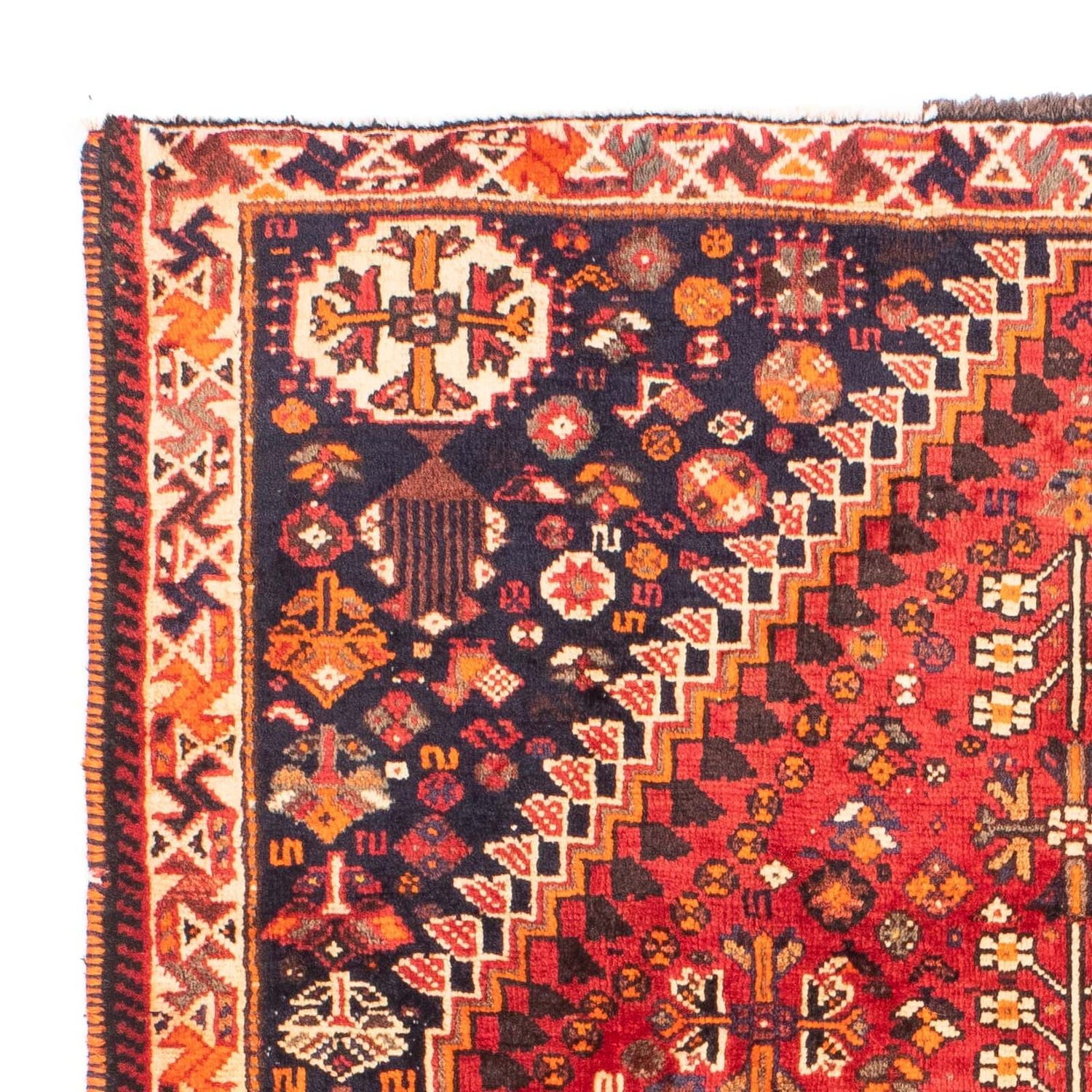 Tappeto Persero - Nomade - 165 x 115 cm - rosso scuro