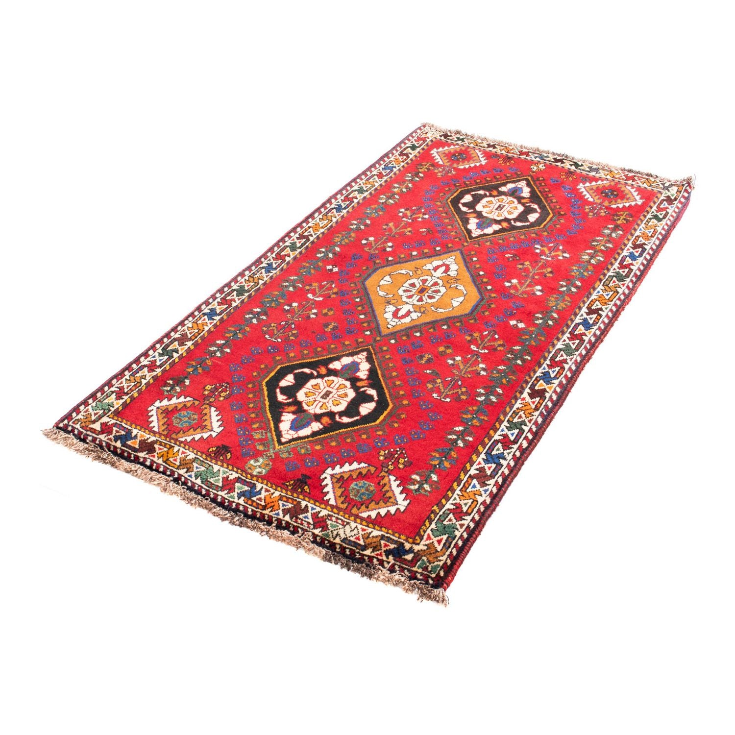 Tappeto Persero - Nomade - 157 x 83 cm - rosso scuro